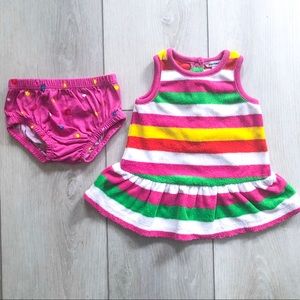 Marimekko Terry Dress & Bloomer for girls